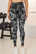 Tie-Dye High-Waist Active Leggings